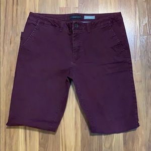 Aeropostale Skinny Chinos 36x32 Maroon